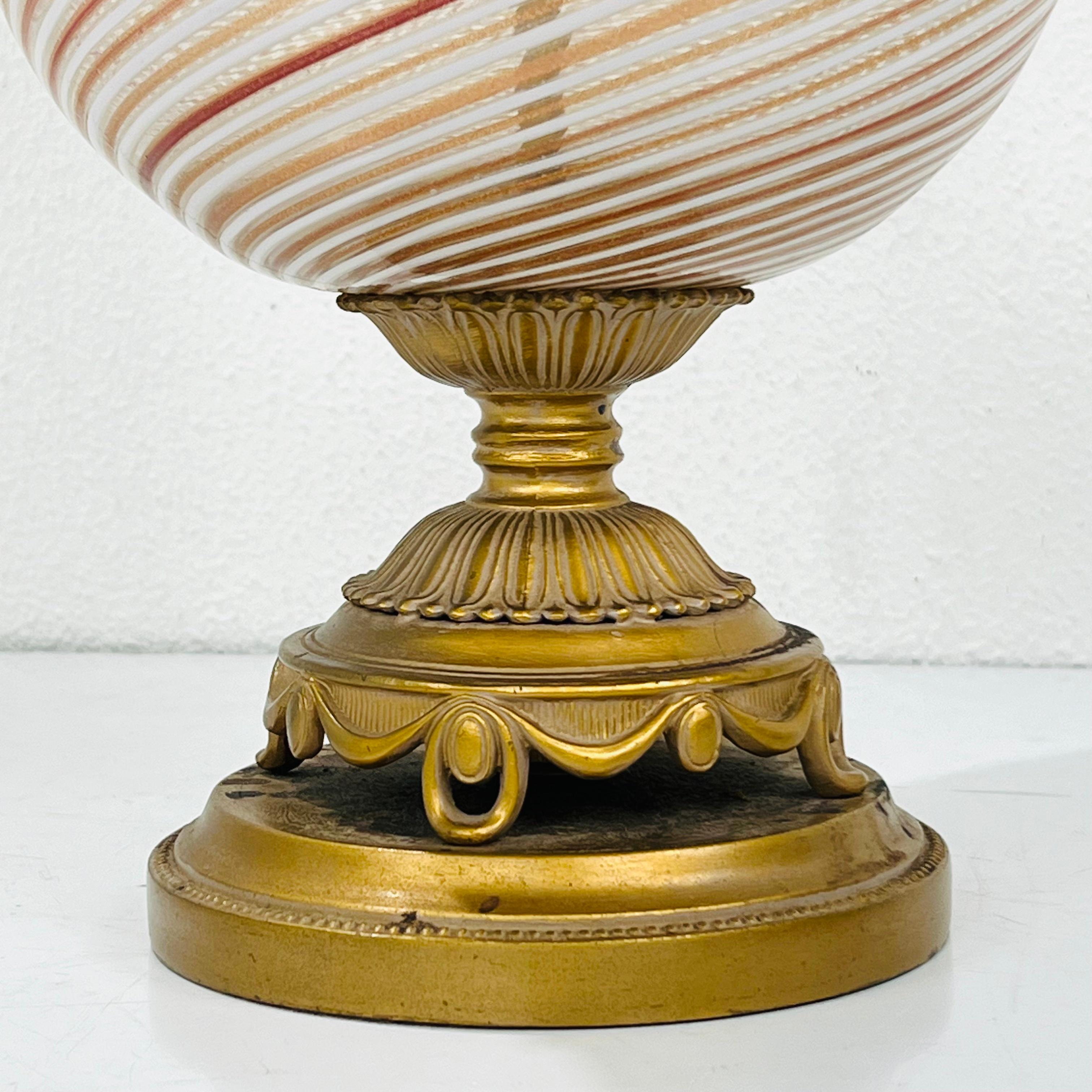 Antike Murano-Glaslampe von Dino Martens im Angebot 7