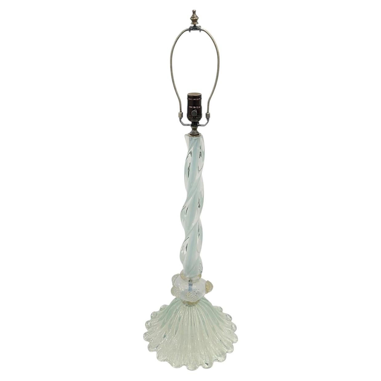 Antique Murano Glass Lamp