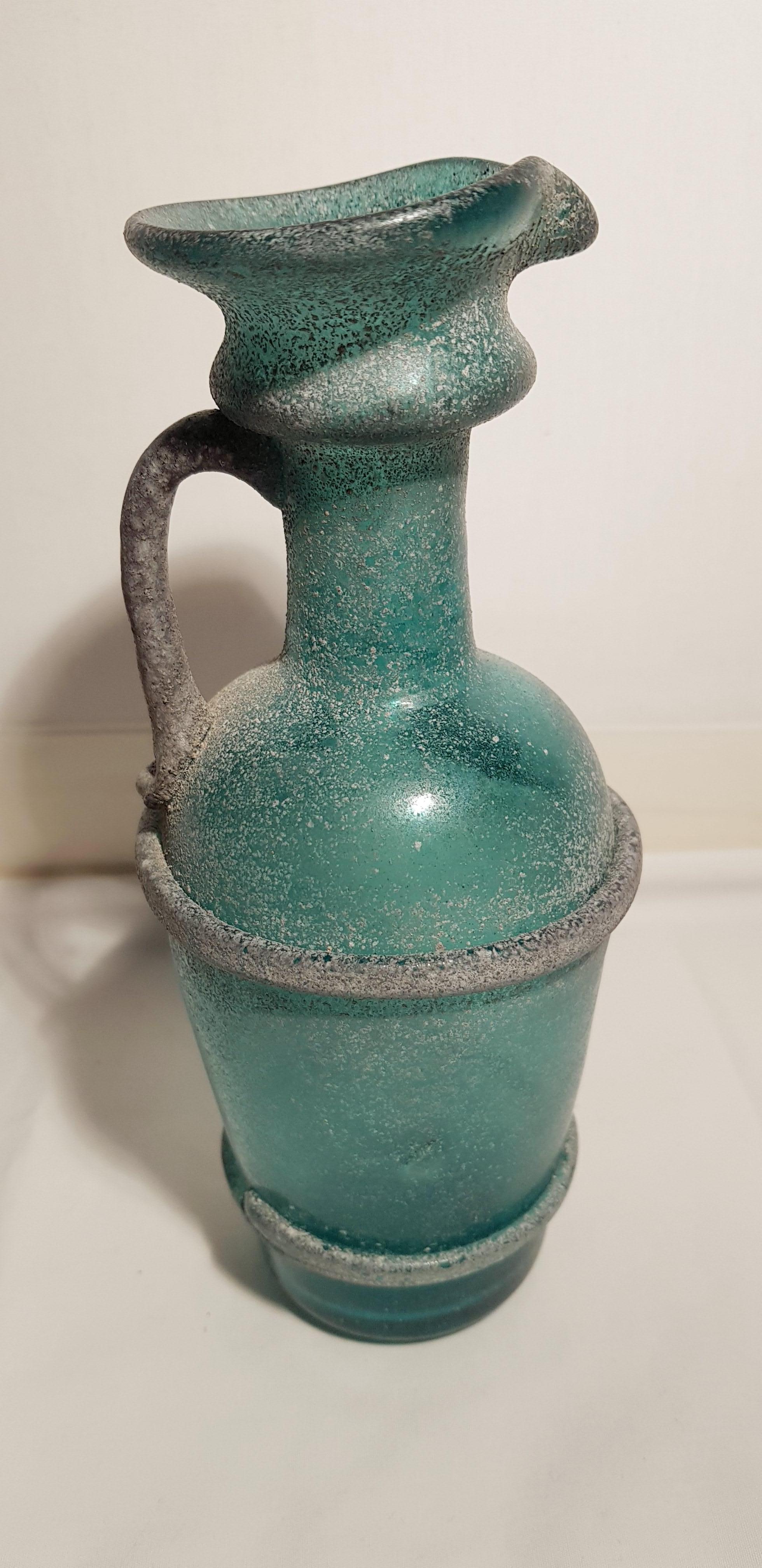 Antique Murano Glass Roman Style Vase In Excellent Condition For Sale In Grantham, GB