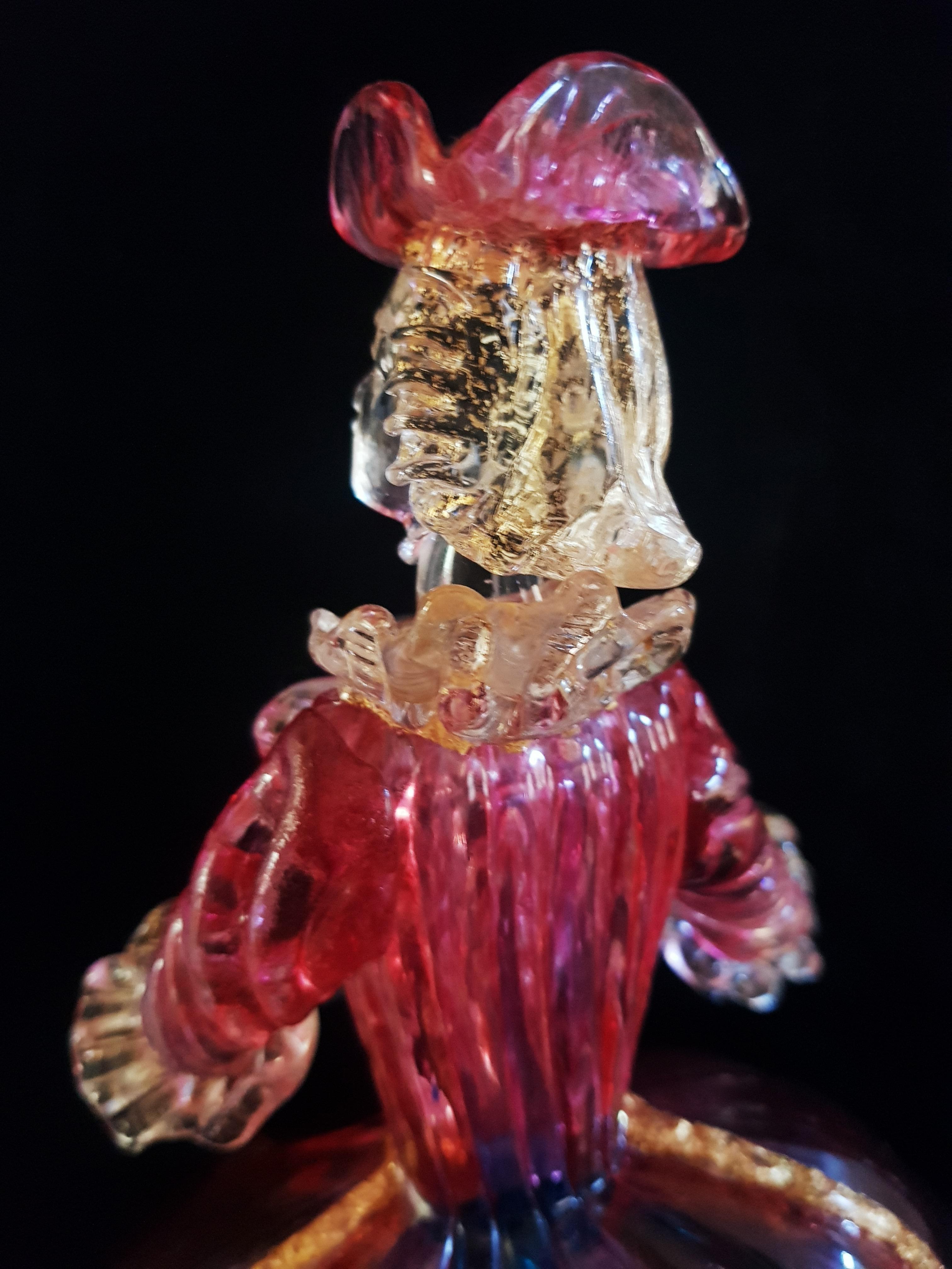 Antikes antikes Muranoglas von Archimede Seguso  Skulptur im Angebot 2