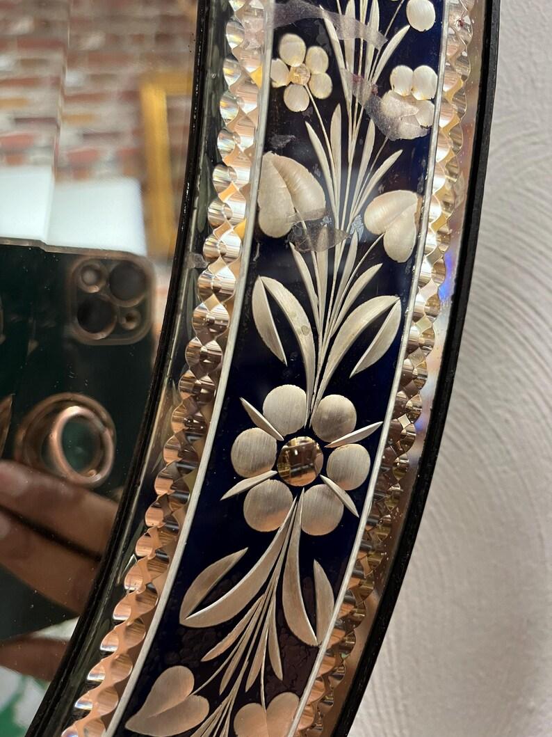 Antique Murano Glass Venetian Mirror by M.R. & Co. Paris (Circa 1890-1920) 1