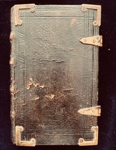 Antique Museum-Quality 1719 Benedictine Antiphonal Handwritten Manuscript-Book