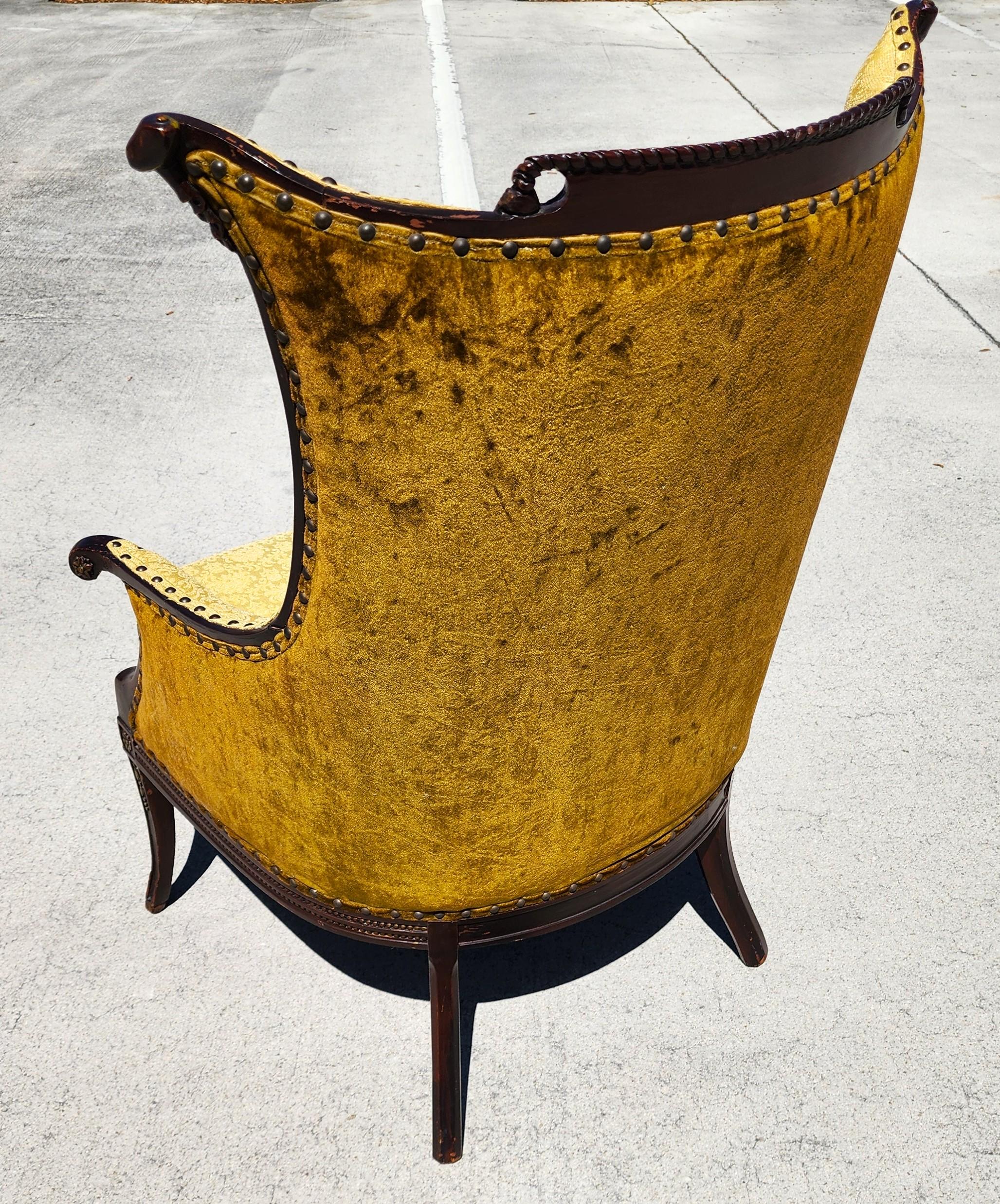 GROSFELD HOUSE Armchair Antique Museum Quality For Sale 5