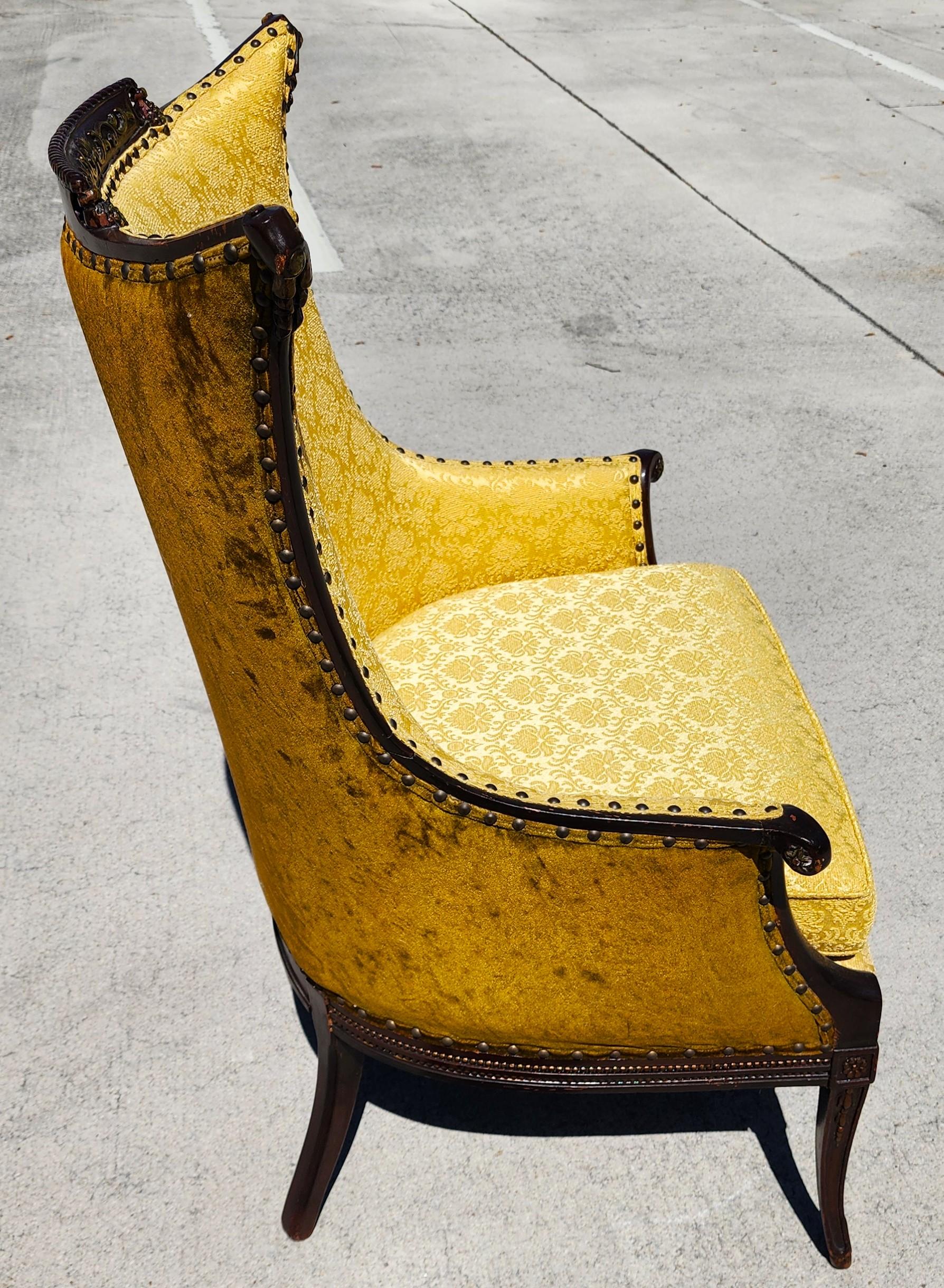 GROSFELD HOUSE Armchair Antique Museum Quality For Sale 7