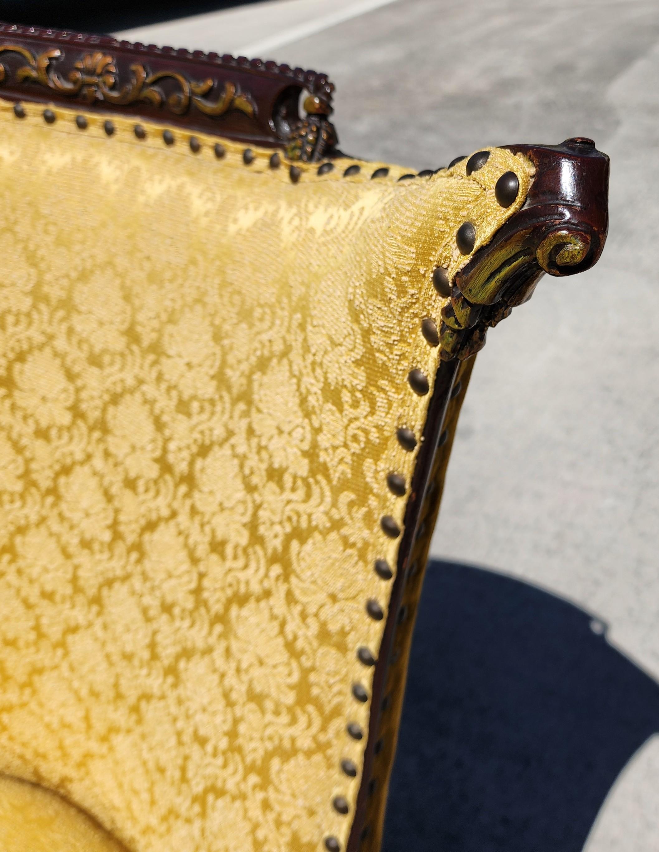 Mid-20th Century GROSFELD HOUSE Armchair Antique Museum Quality For Sale