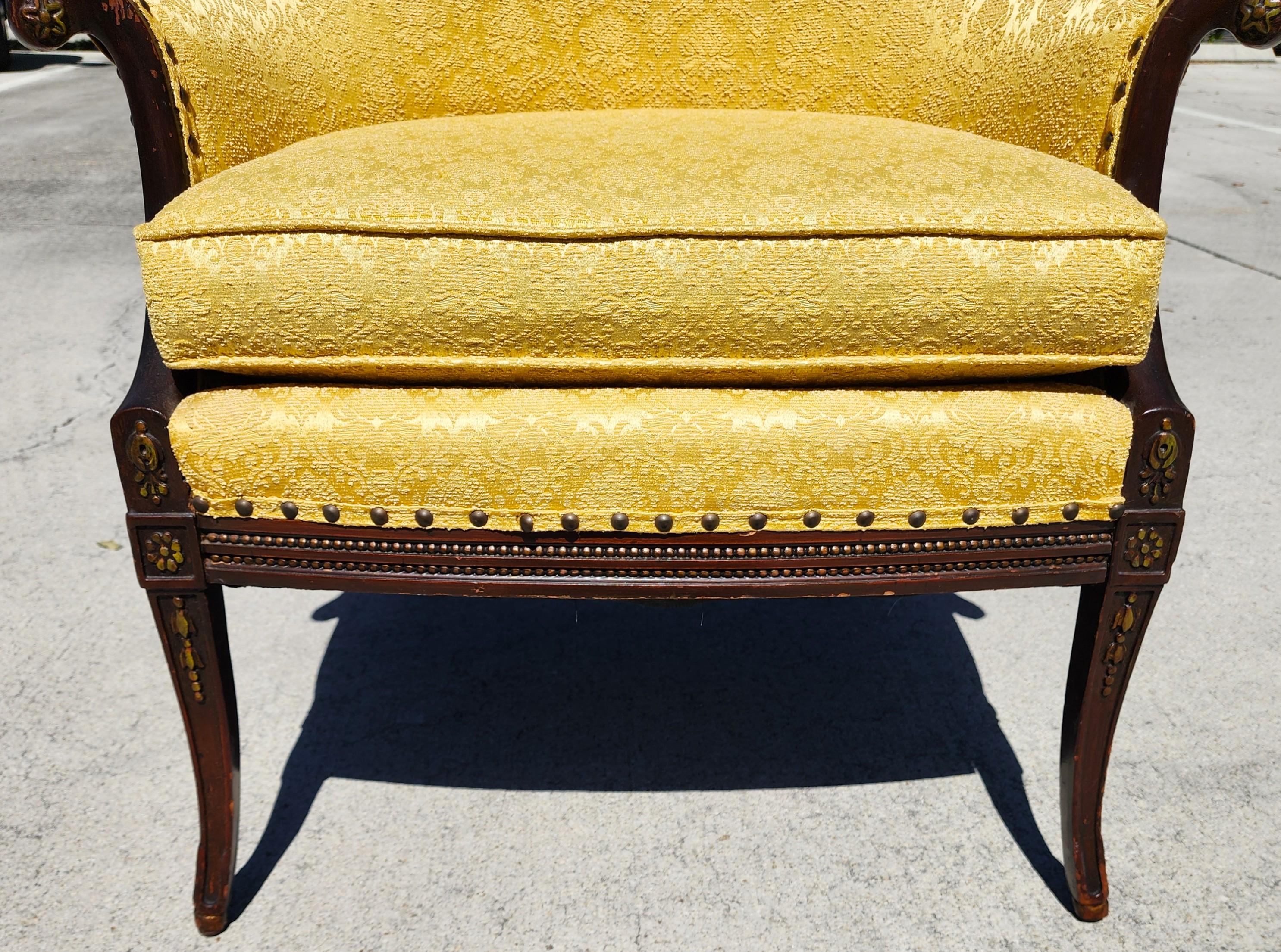 GROSFELD HOUSE Armchair Antique Museum Quality For Sale 1