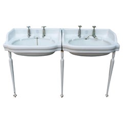 Vintage Musgraves Invictus Double Basin on Stand