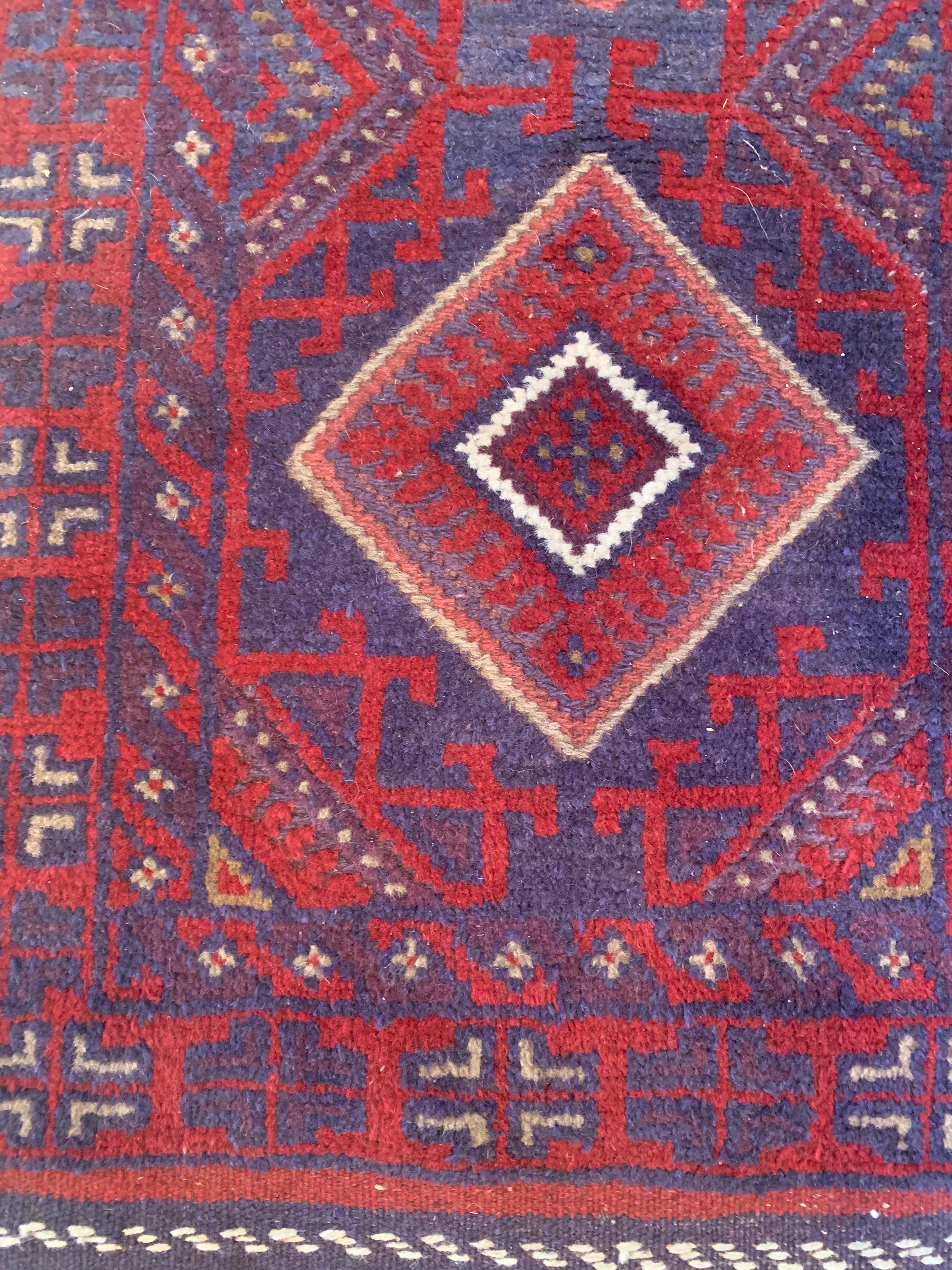 Antique Mushani Rug Runner  In Excellent Condition In Los Angeles, CA
