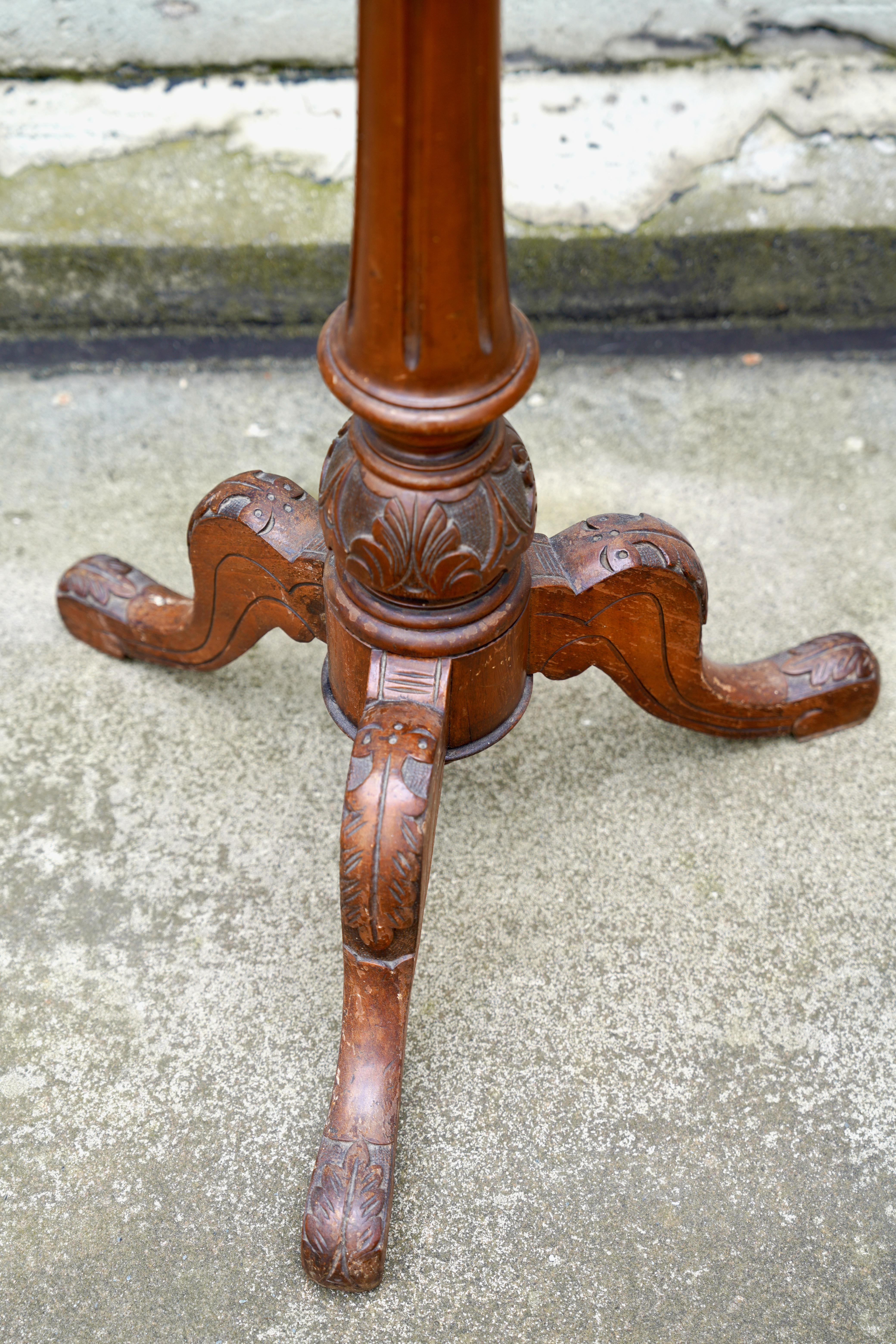 Oak Antique Music Stand, 19th Century For Sale