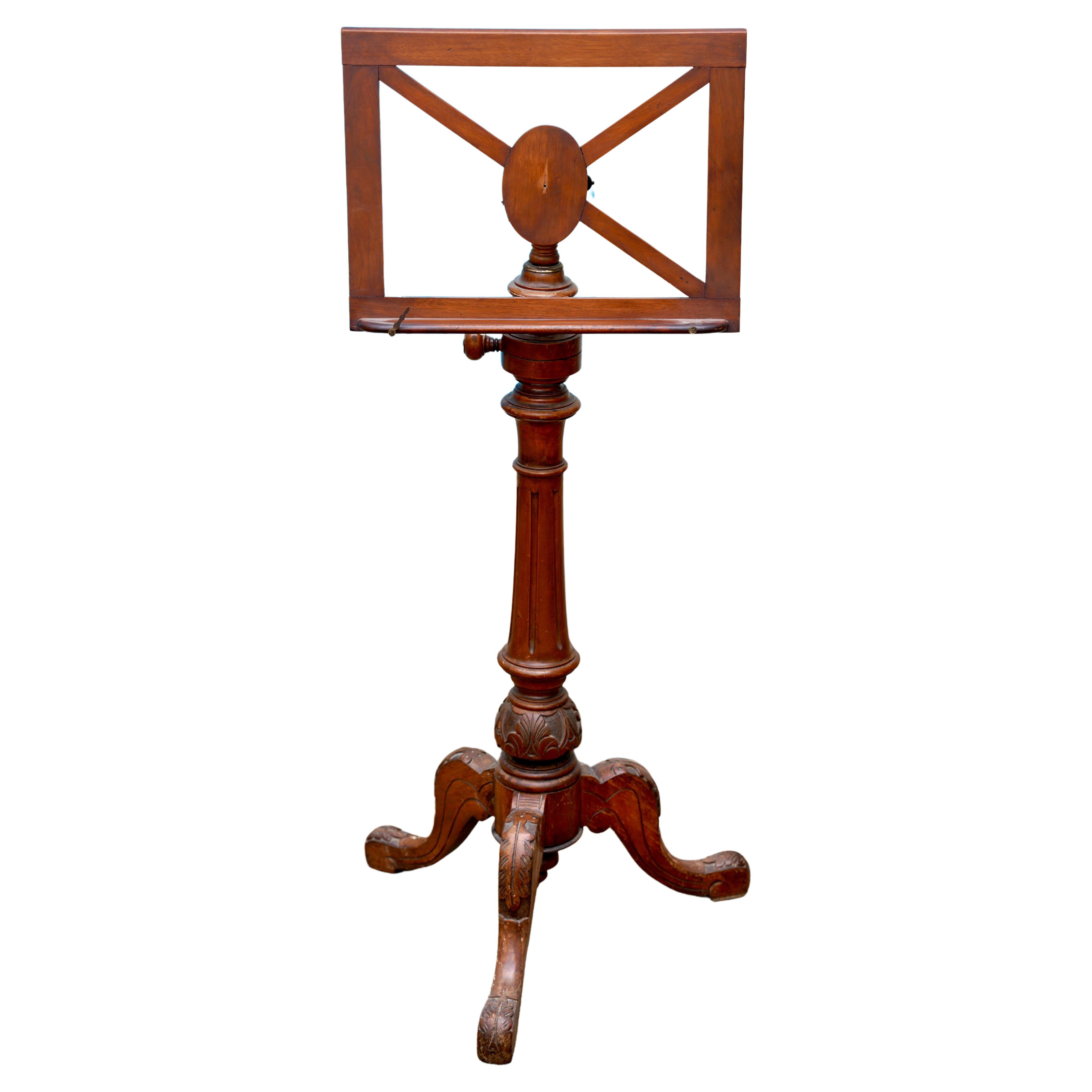 Antique Music Stand, 19th Century