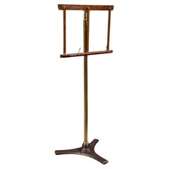 Antique Music Stand, English, Adjustable, Recital, Lectern Rest, Victorian, 1870