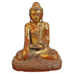 Antiker Myanmar Mandalay-Buddha aus Burma