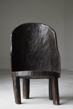 Antique Naga Primitive Chair Early 20th century / Side Chair Wabi Sabi