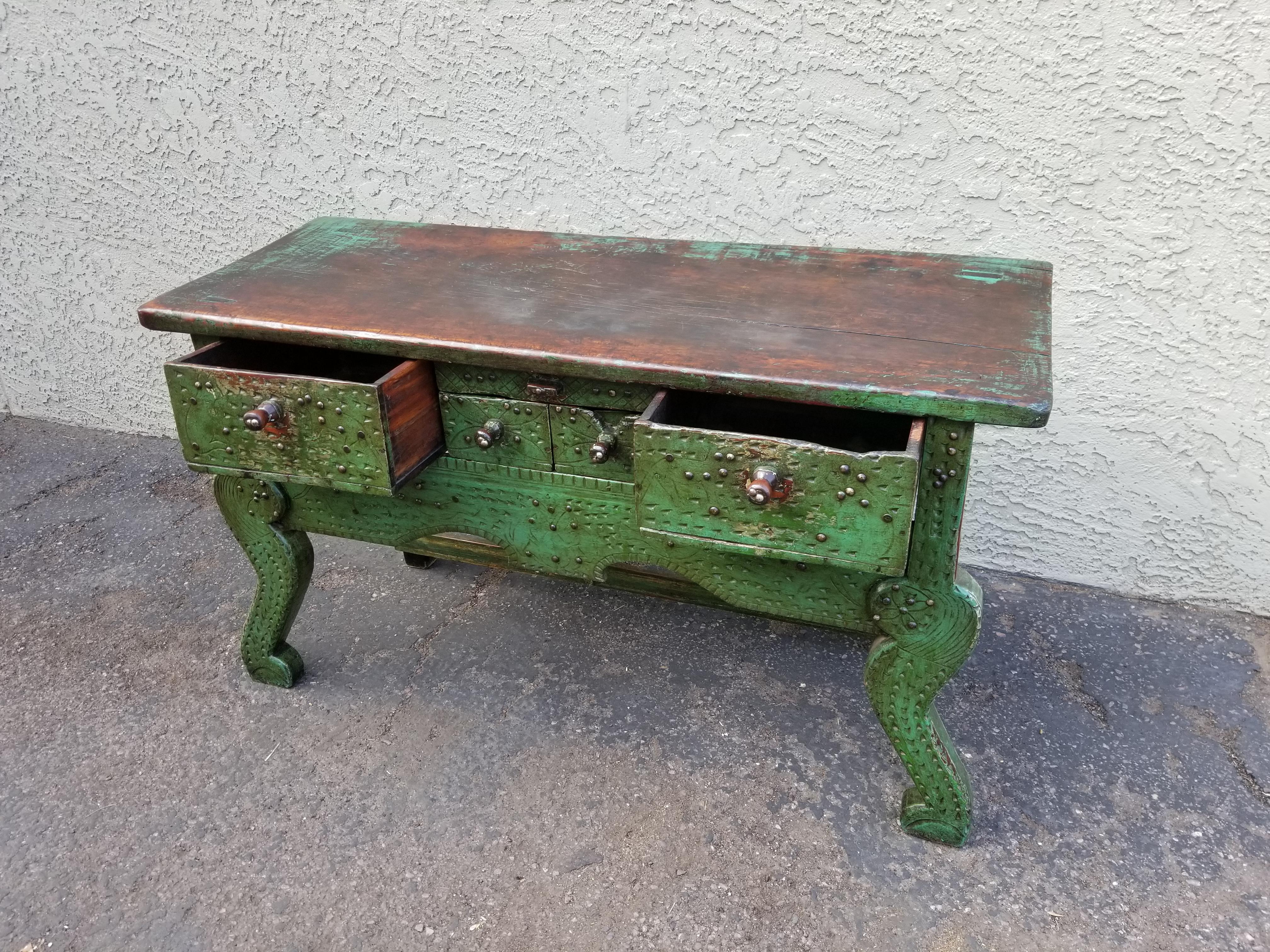 Antique Nahuala Table For Sale 2