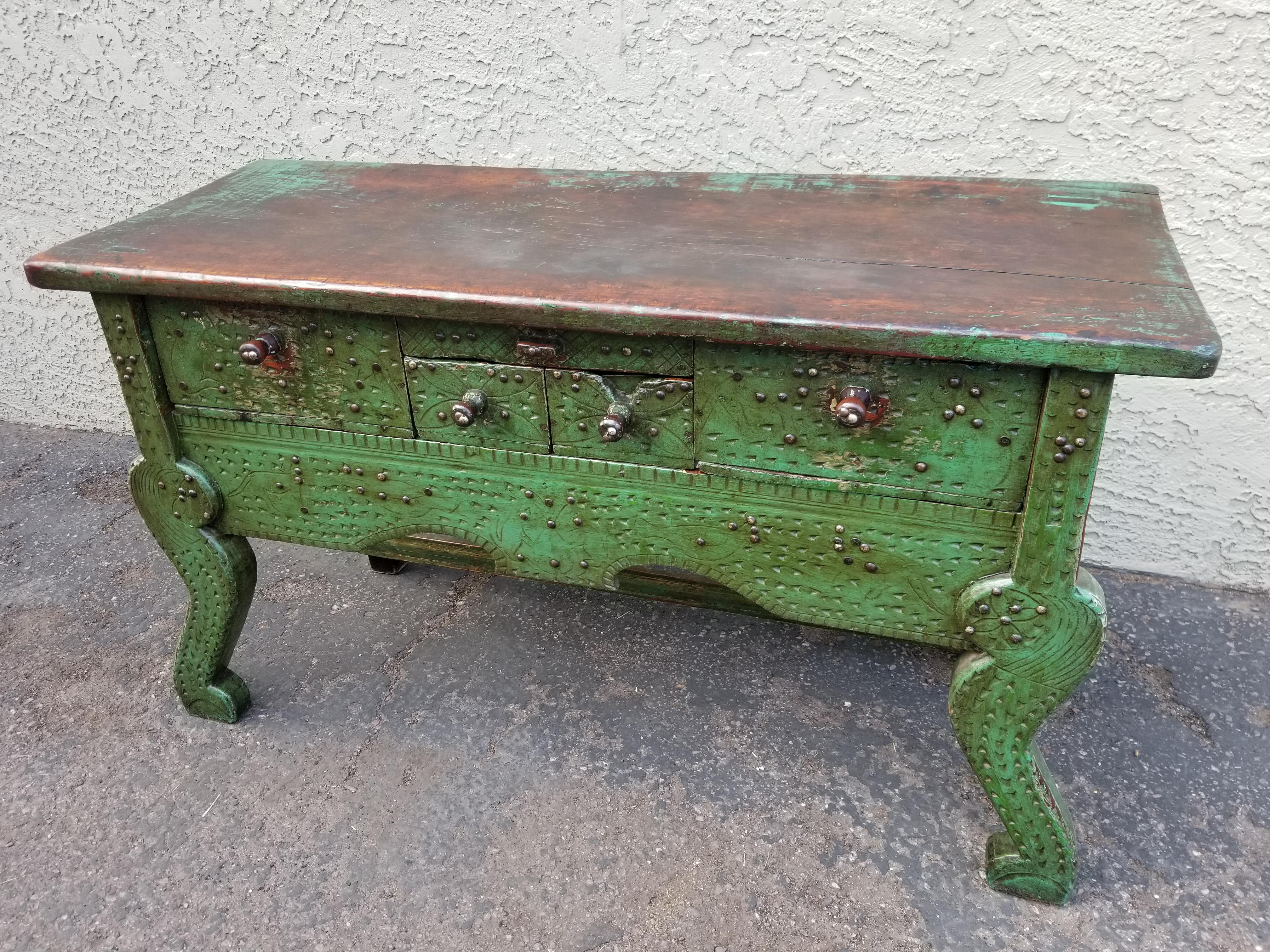 Antique Nahuala Table For Sale 3