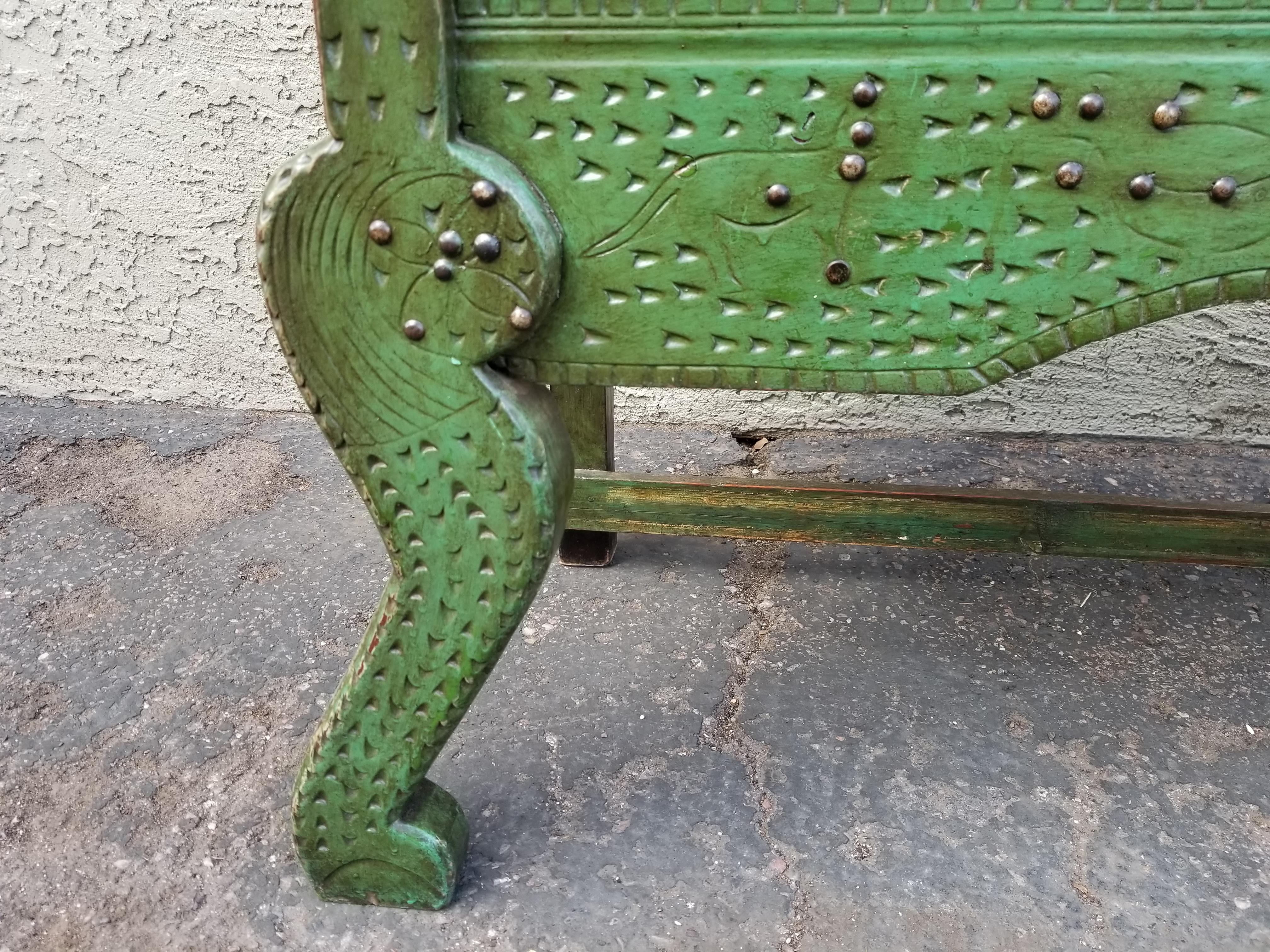 Folk Art Antique Nahuala Table For Sale