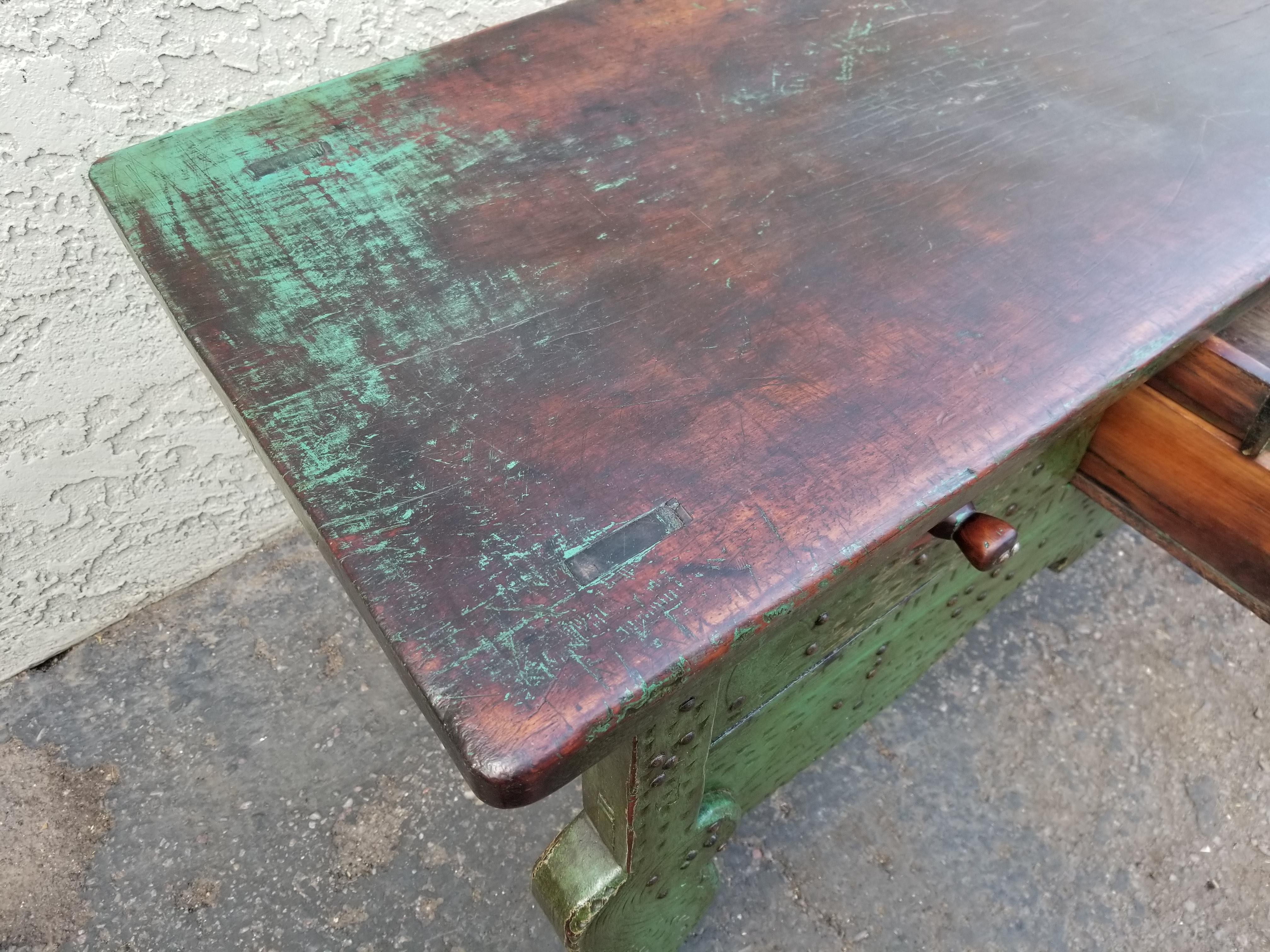 Wood Antique Nahuala Table