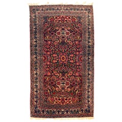 Antiker Nain Toudeshk Teppich 4'9'' x 8'5''