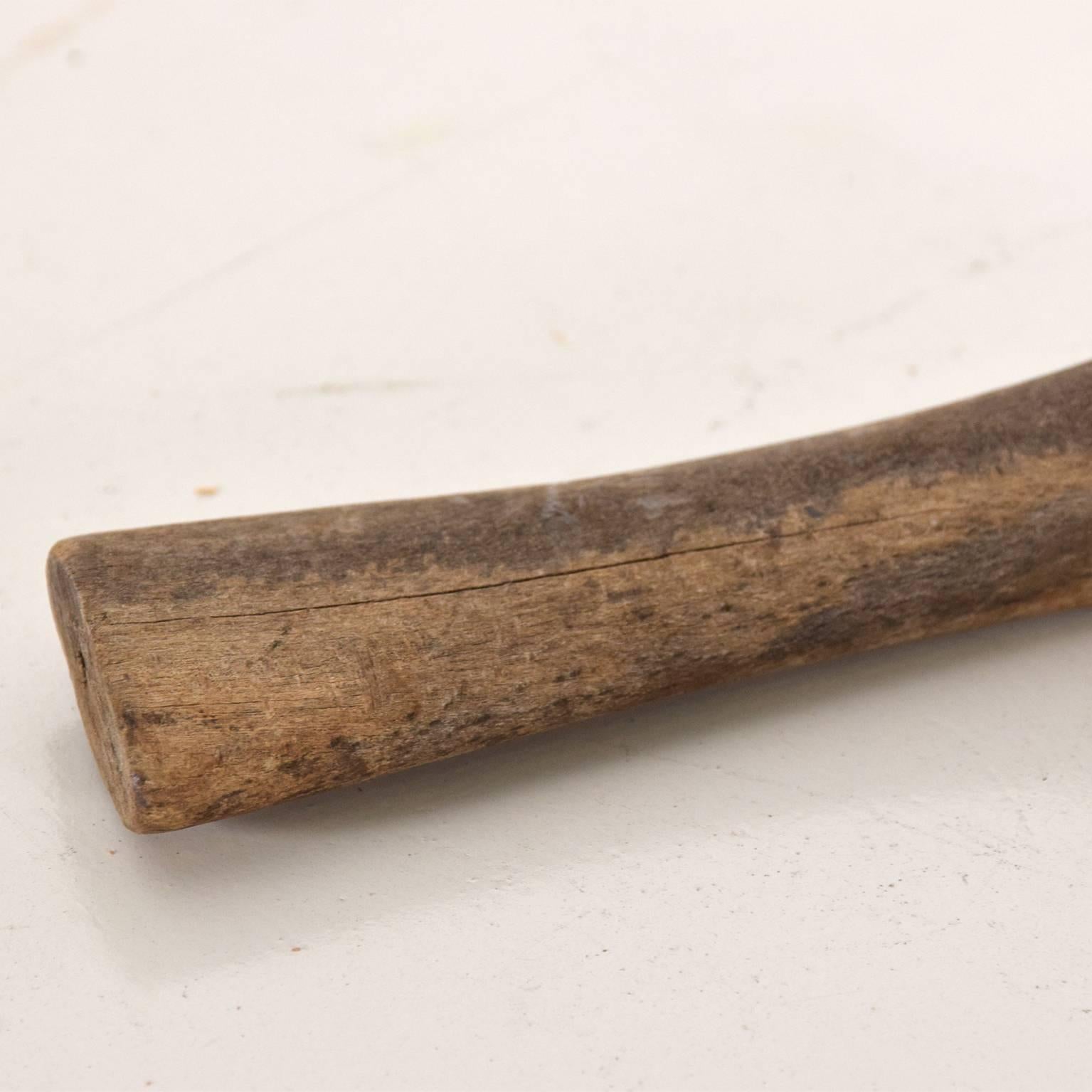 Antique Nakashima Style Carpenter Woodwork Tool, circa 1890 In Distressed Condition In Chula Vista, CA