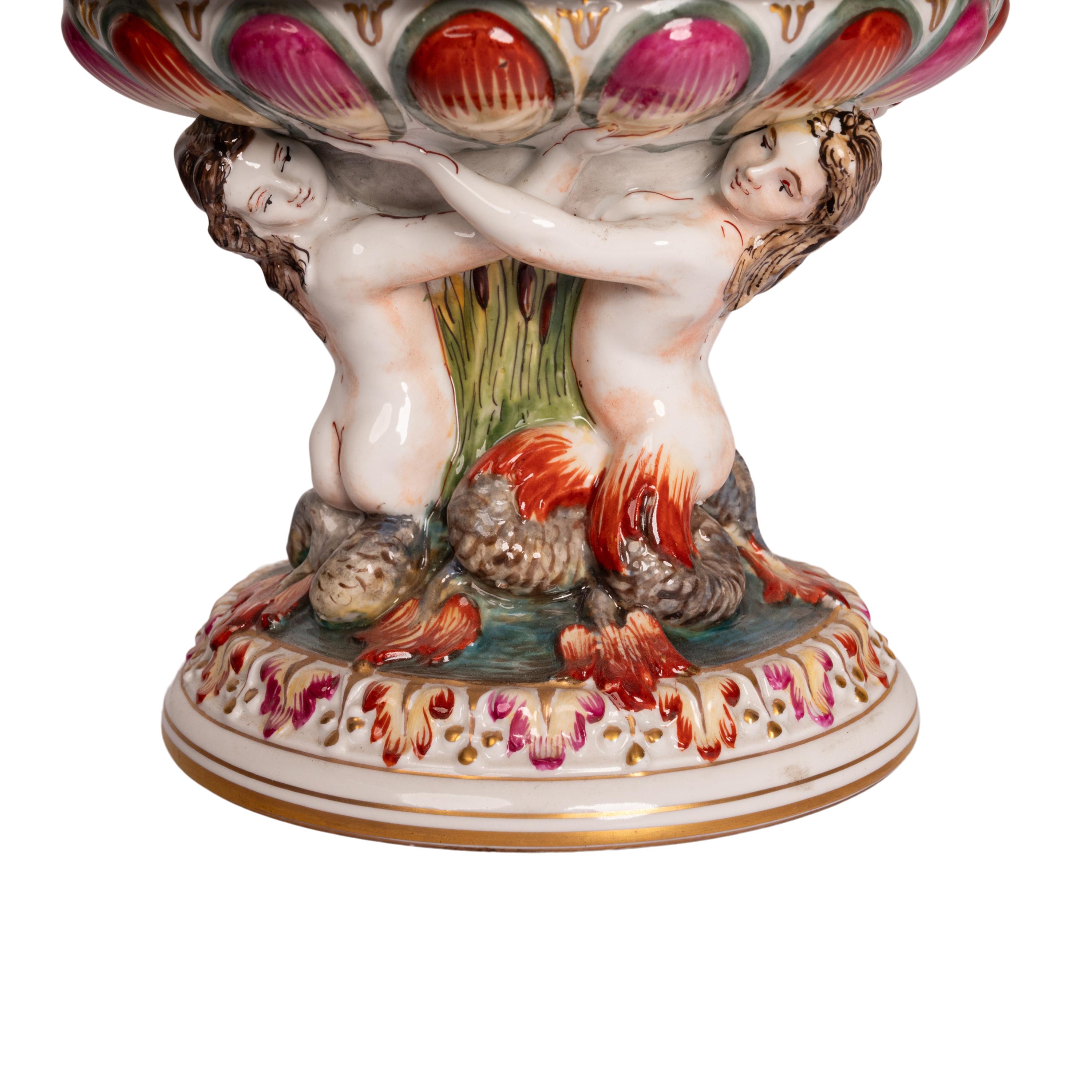 Antique Naples Porcelain 215 Piece Dinner & Tea Service Napoleon Au Roi de Rome For Sale 10