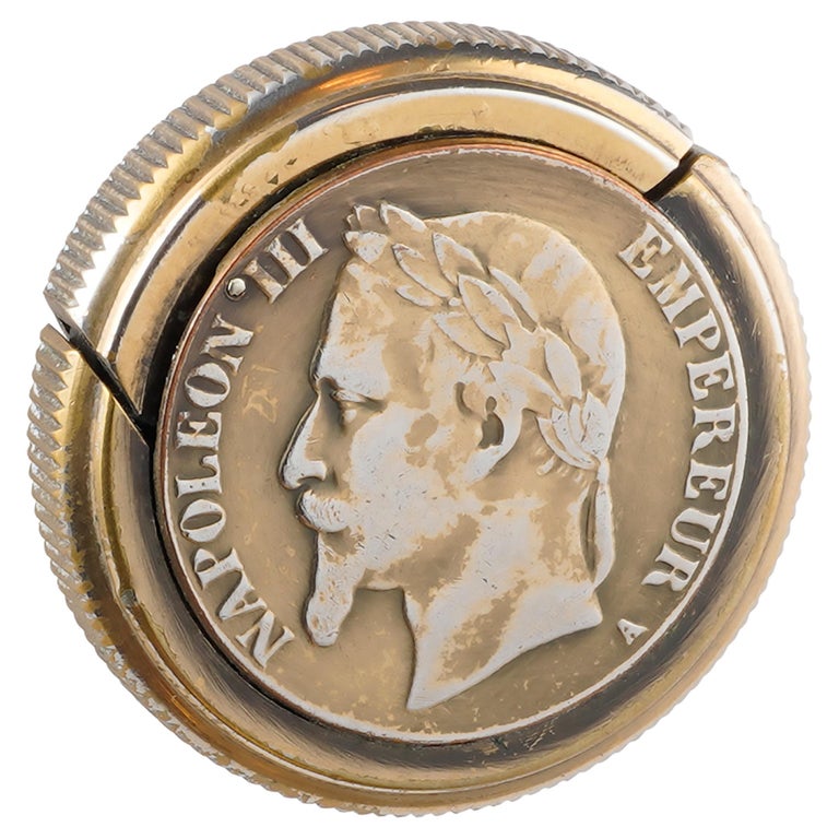 petit porte monnaie Napoléon III à restaurer main image 1