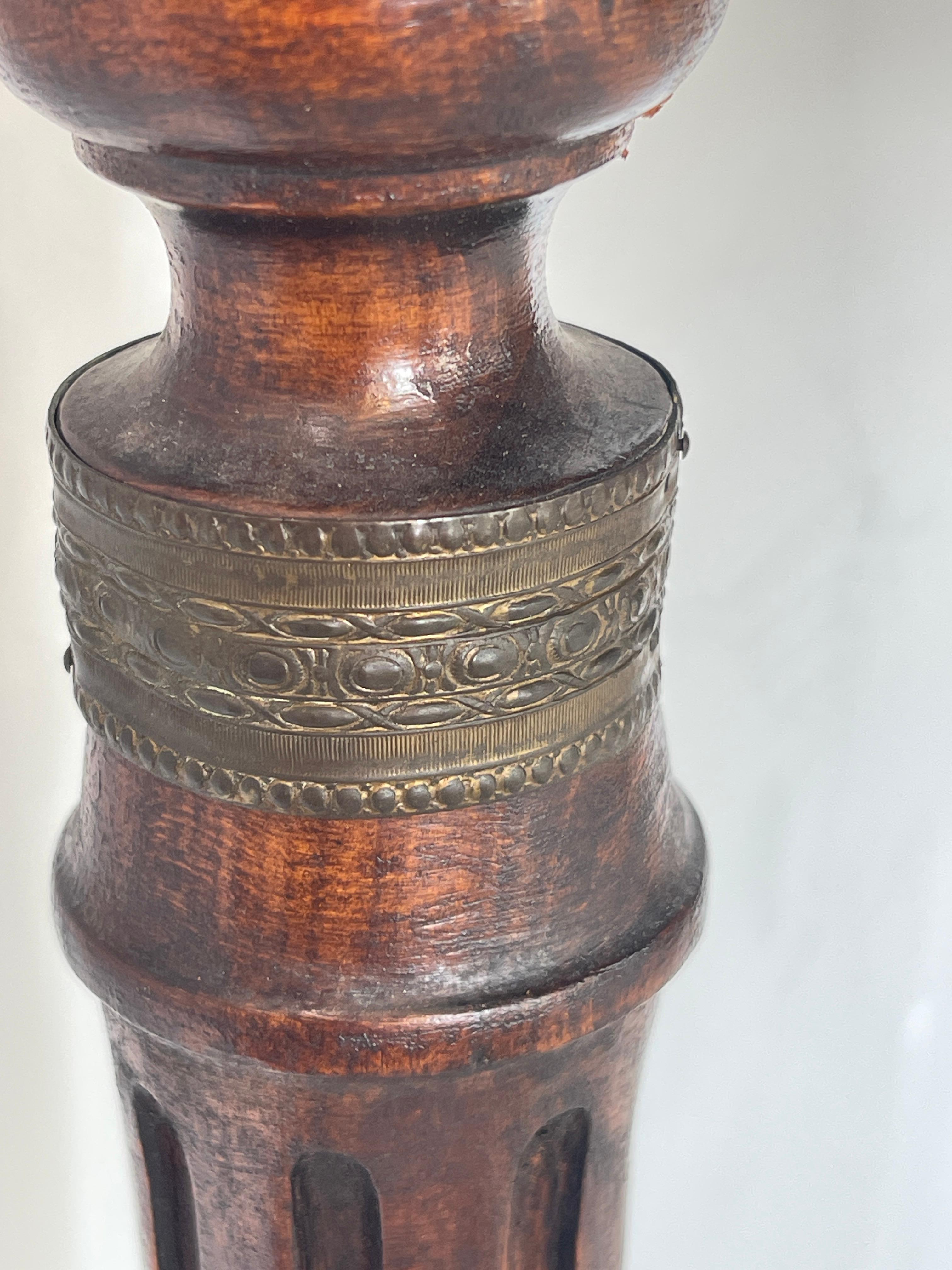 Ancienne table à cartes, console, Napoléon III, en Wood Foldes ébonisé en vente 10