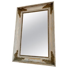 Antique Napoleon III Giltwood French Wall Mirror, 19th Century