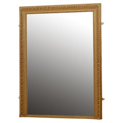 Antique Napoleon III Gold Leaf Wall Mirror H132cm