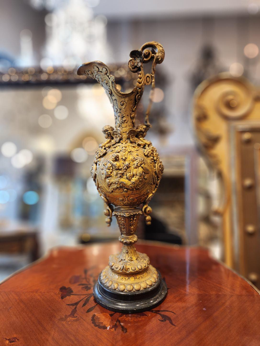 Bronze ancien d'époque Napoléon III Excellent état - En vente à Dallas, TX