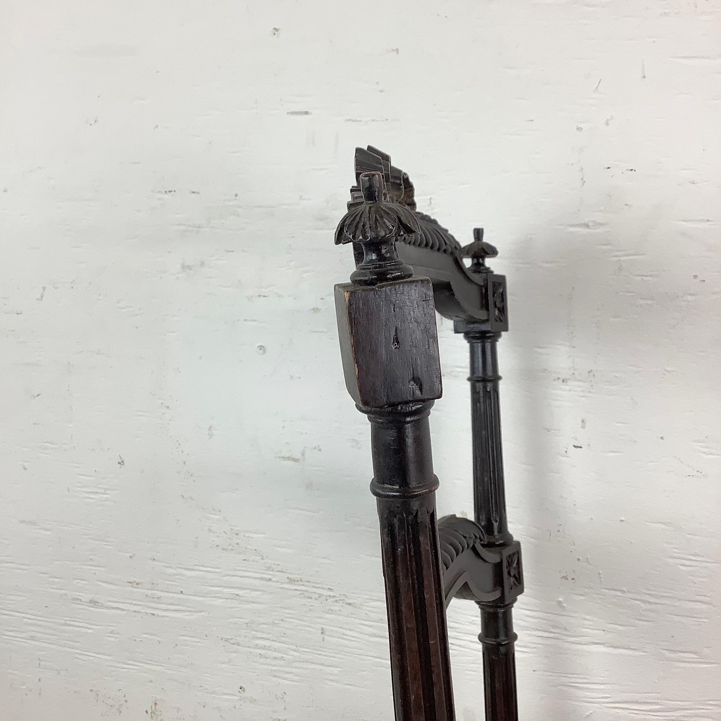 Chaise d'appoint ancienne de style Napoléon III en vente 12