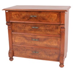 Antique Napoleon III Style Walnut Chest of Drawers