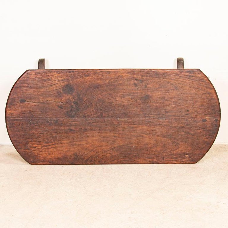 Antique Narra Wood Spanish Colonial Dining Table For Sale at 1stDibs