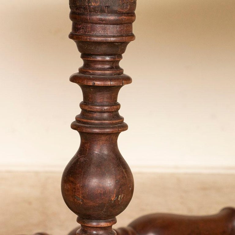 Antique Narra Wood Spanish Colonial Dining Table For Sale at 1stDibs