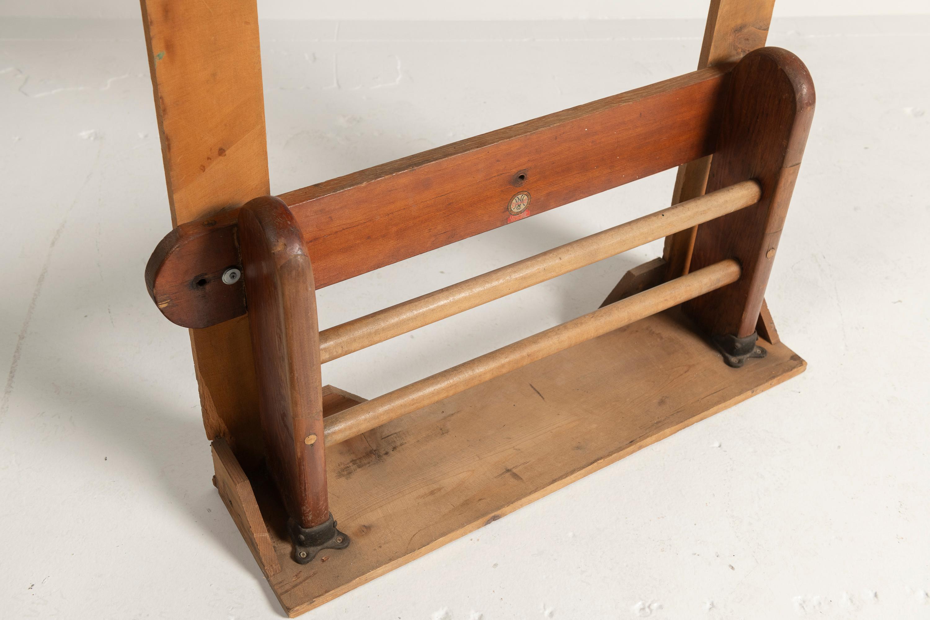 Antique Narragansett Machine Company Forearm Exercise Machine , 1920s, USA In Good Condition For Sale In San Francisco, CA