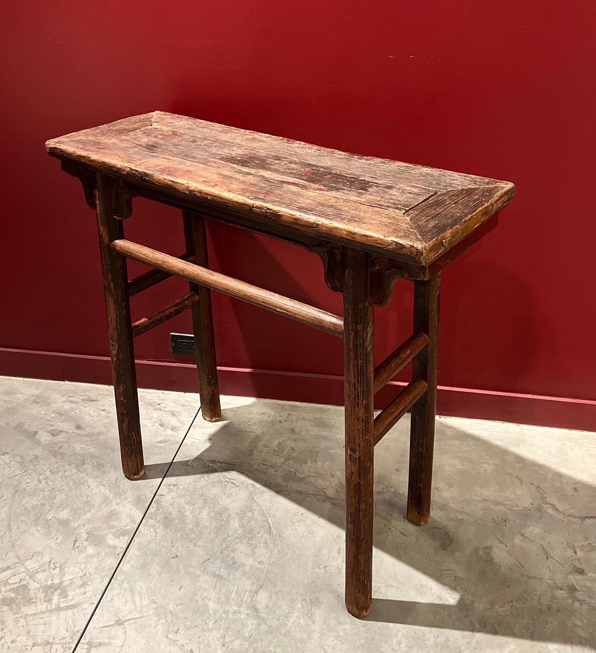 Antique Narrow  Altar Table/Console, China, c. 1880 3