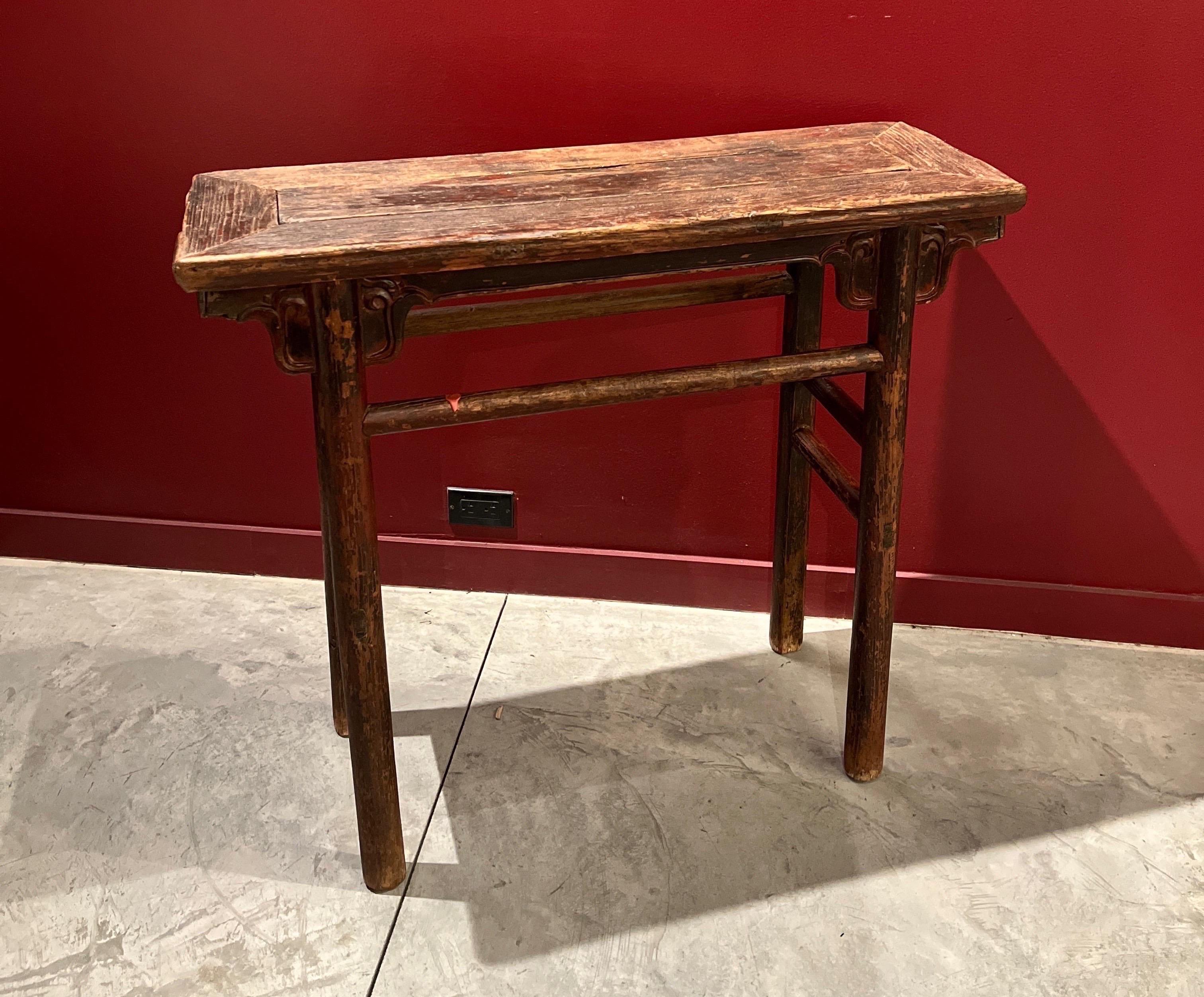 Antique Narrow  Altar Table/Console, China, c. 1880 6