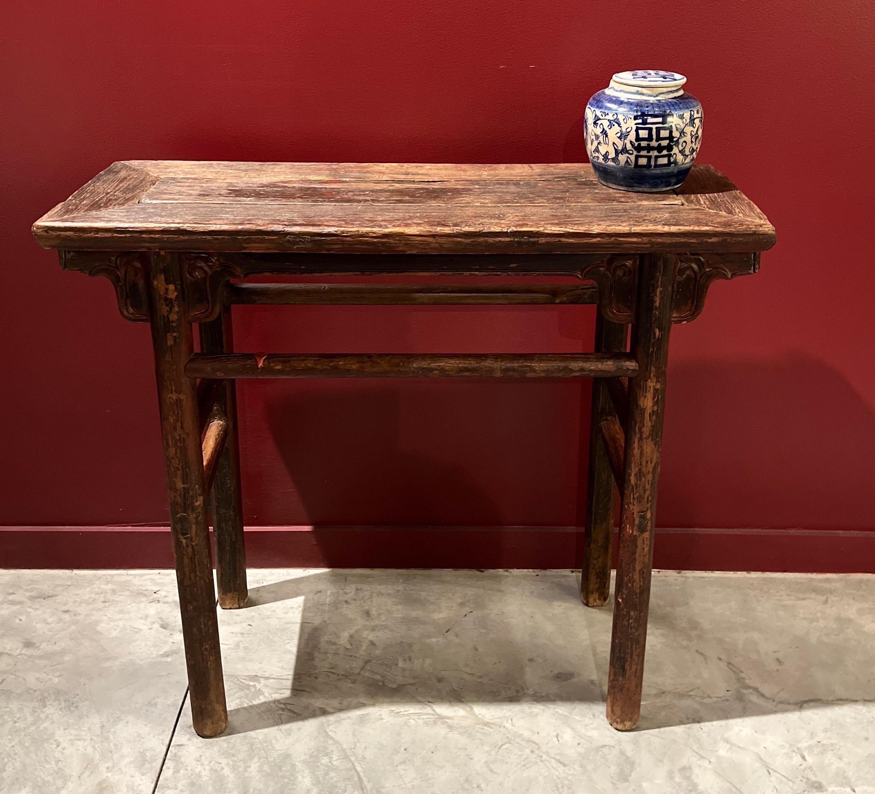 Antique Narrow  Altar Table/Console, China, c. 1880 7