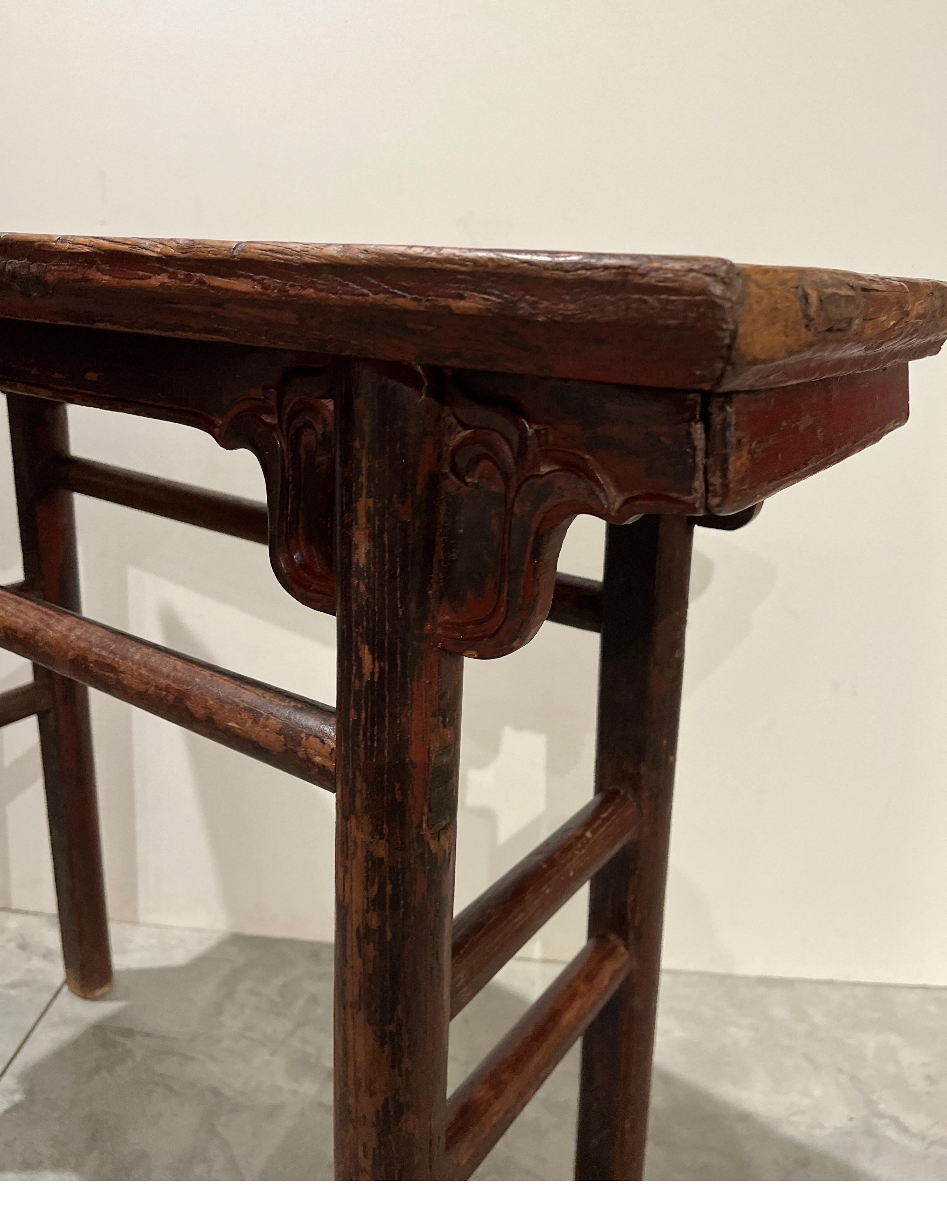 Chinese Antique Narrow  Altar Table/Console, China, c. 1880
