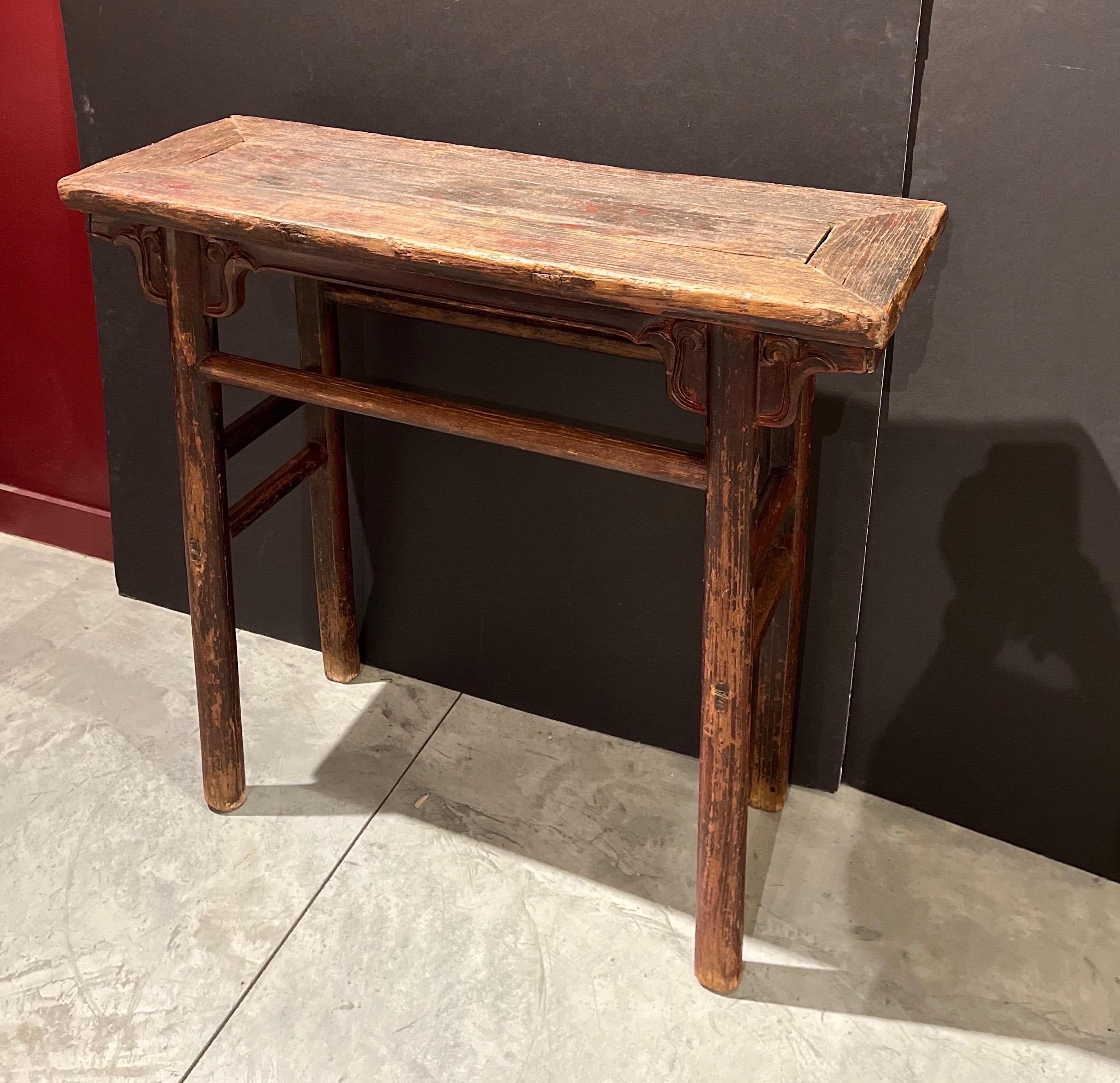 19th Century Antique Narrow  Altar Table/Console, China, c. 1880