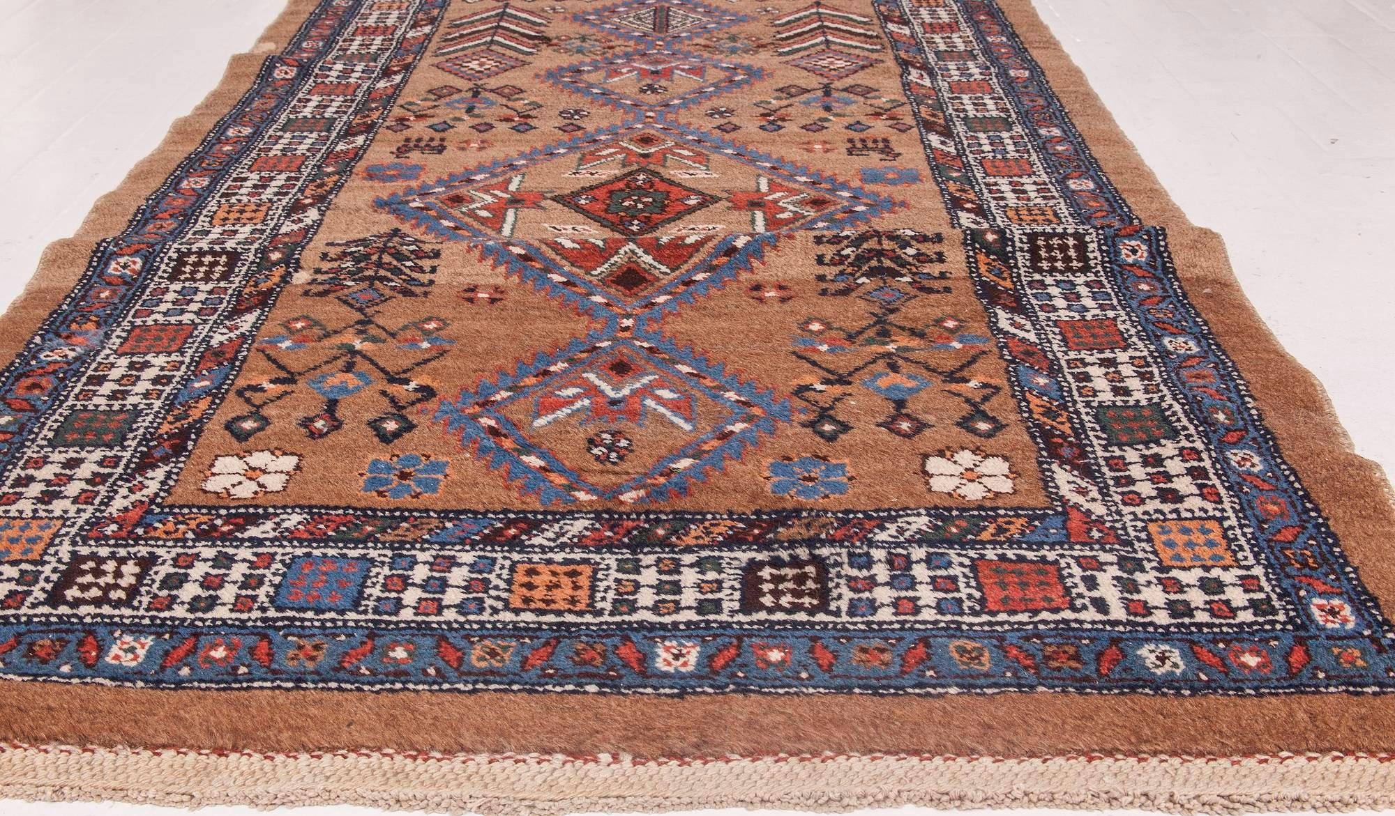 20th Century Antique Narrow and Long Persian Hamadan Runner For Sale