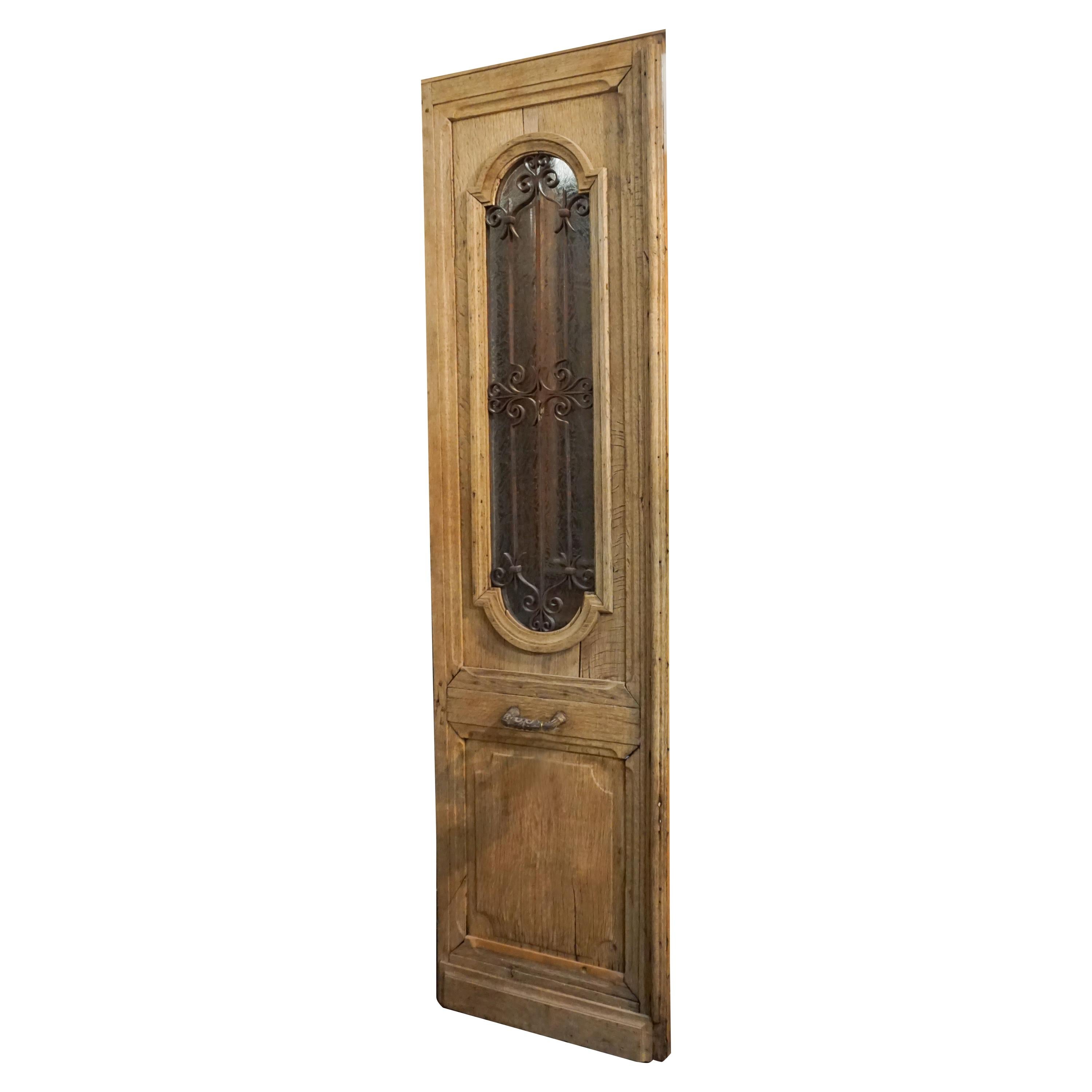 Antique Narrow Single Door, circa 1880
