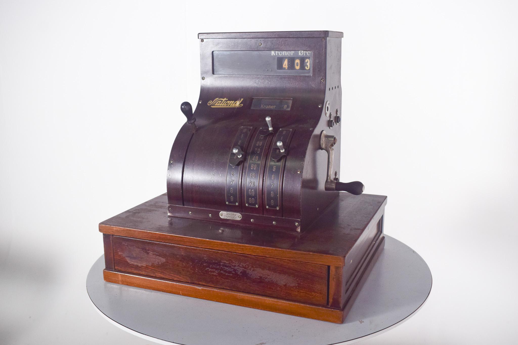 Américain Antique National Cash Register, États-Unis en vente