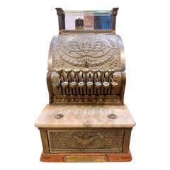 Used National Cashier Register With the Key