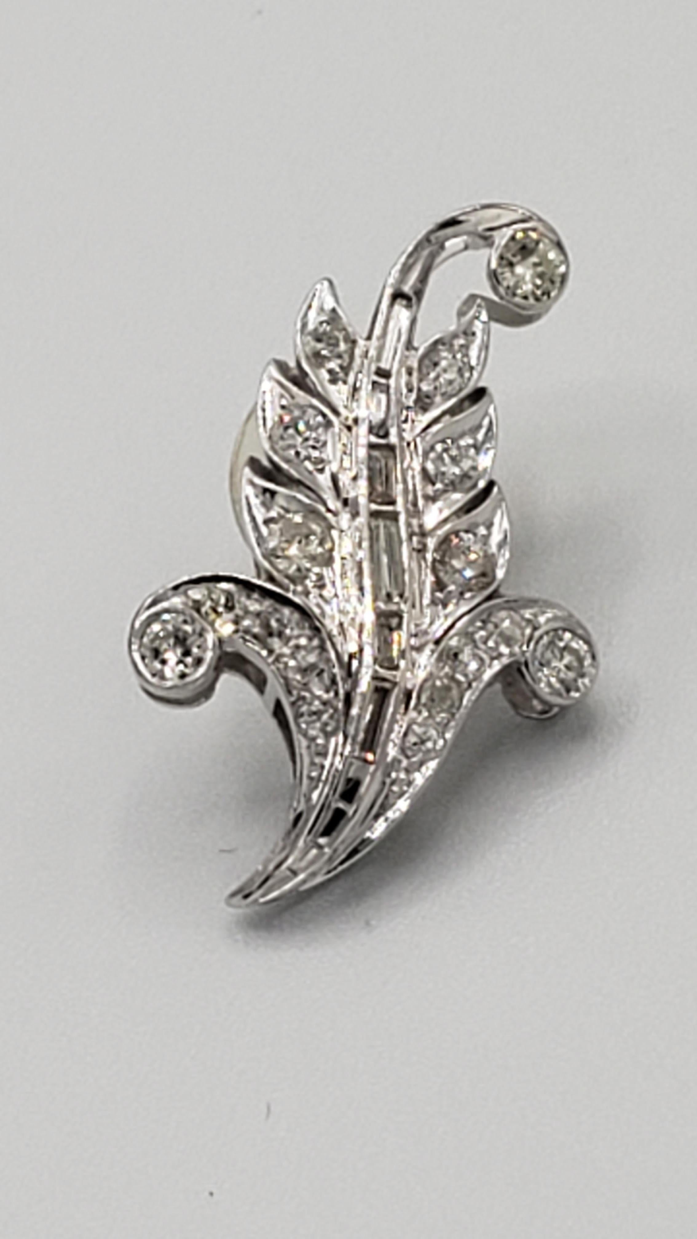Women's or Men's CERT Edwardian Antique European Cut Natural Diamond Earrings in Silver Platinum  For Sale