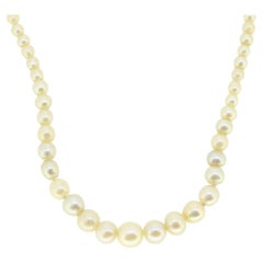 Vintage Natural Pearl Necklace