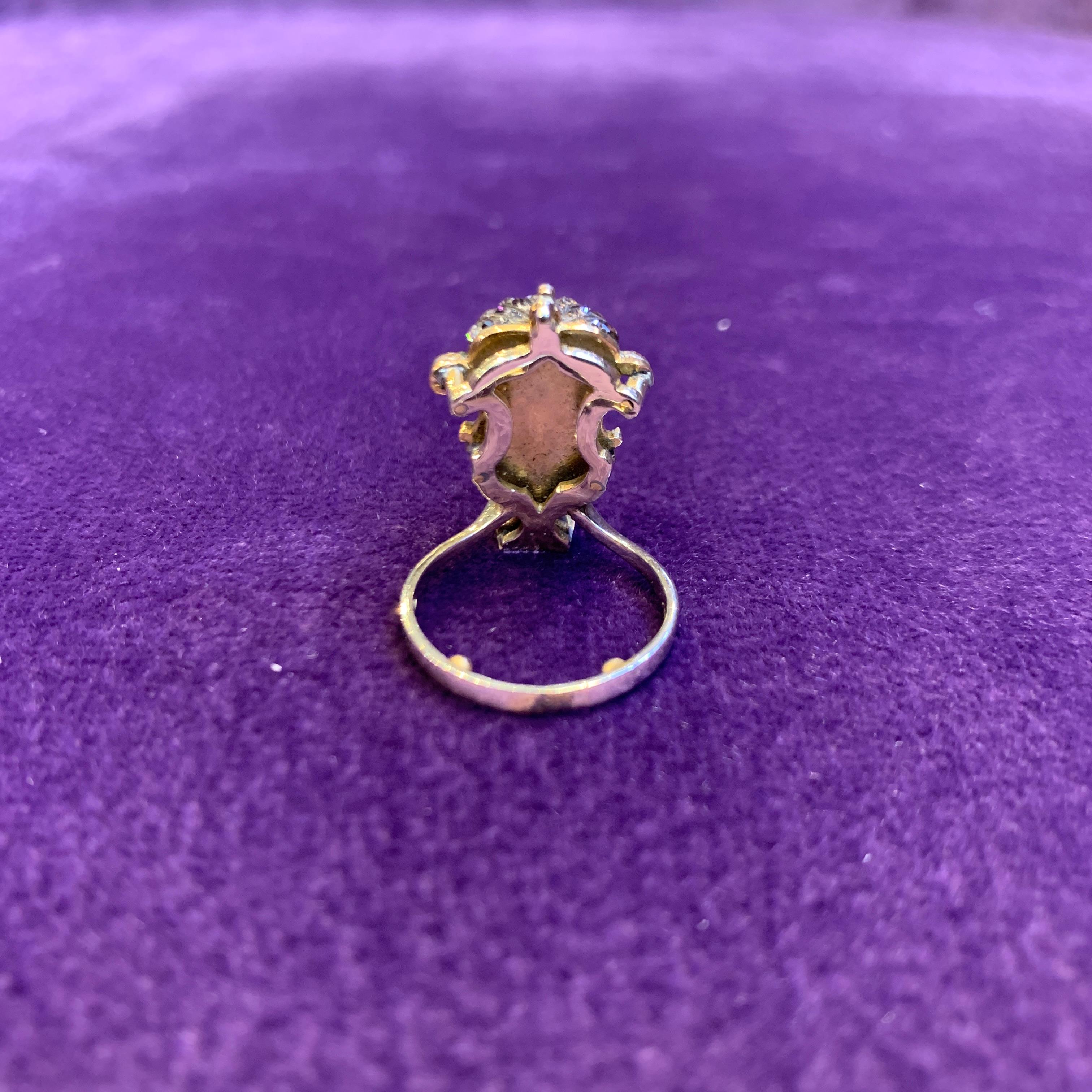 Antique Natural Pearl Ring For Sale 1