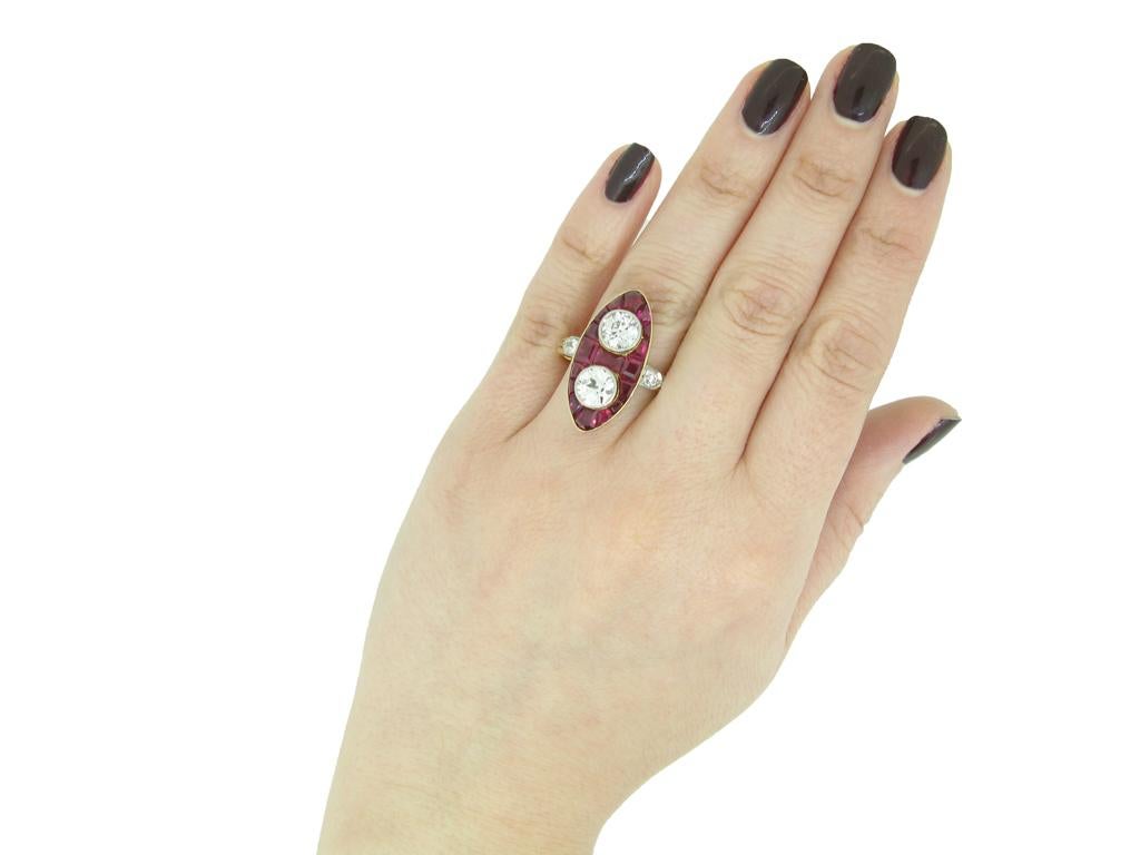 vintage marquise ruby ring