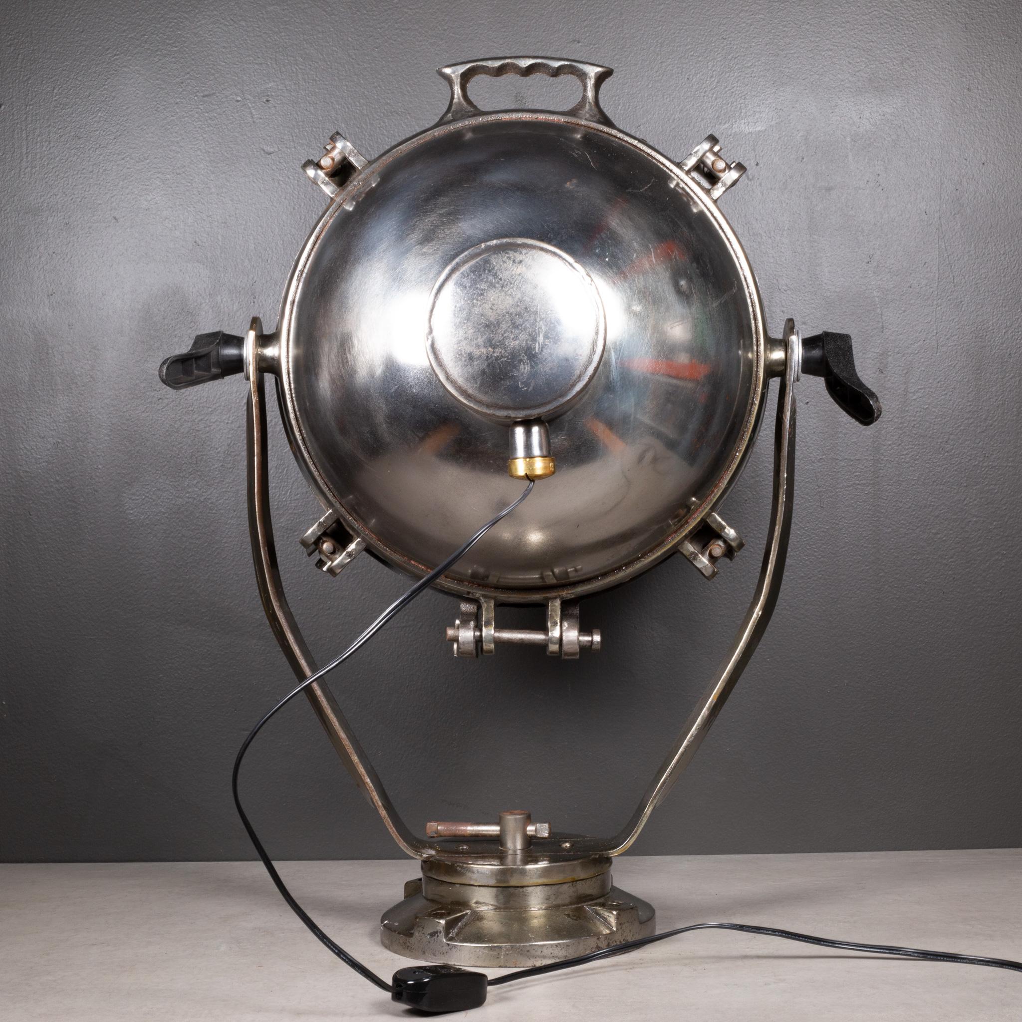 Antique Nautical Spotlight, c.1940 1