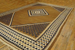 Mid Century Mexican Rio Grande Flat-weave