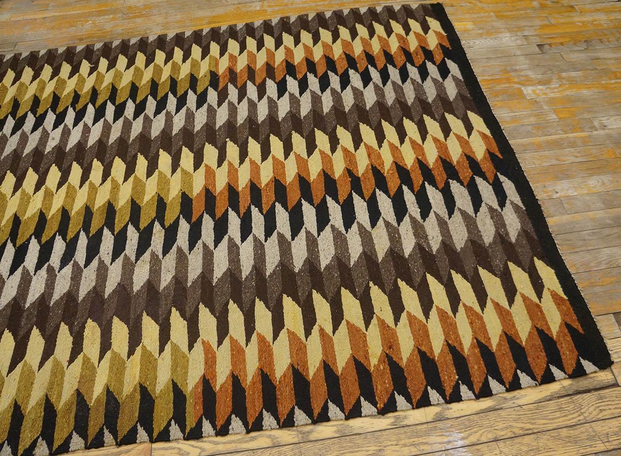 1930s Navajo - Rio Grande Rug ( 4'10